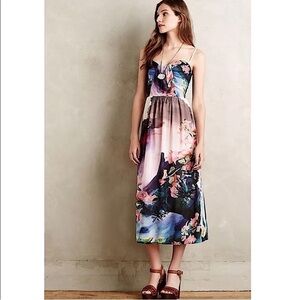 Anthropologie Corey Lynn Calter Daybreak Midi Dress